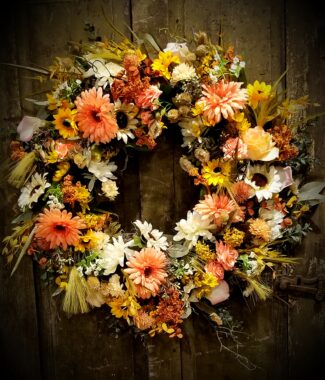 Elegant Fall 26" Wreath