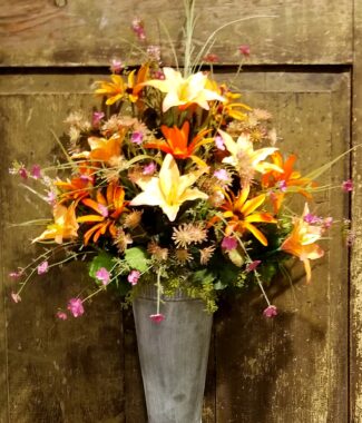 Galvanized Wall/Door Art