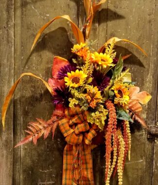 5 foot tall Cornstalk Door/Wall Art